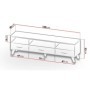 Mueble de TV Sanna (180 cm)