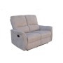 Sofá 2 Plazas Relax c/ Mecanismo Manual Luk (146x92cm)