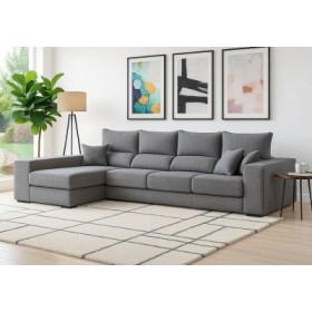 Sofá 3 Plazas + Chaise Long Reversible Évora (320x160cm)