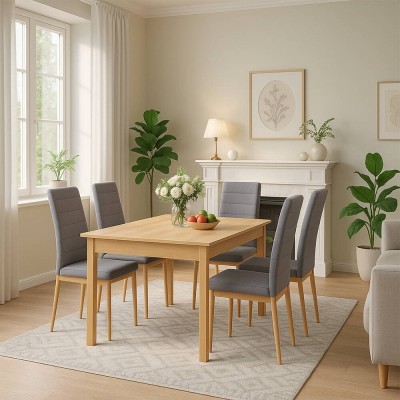 Mesa de Comedor Extensible Sforza (120/180x80x75cm)