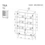 Vitrina 3 Puertas Tila (con LED)