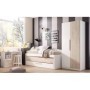 Pack Quarto Completo Estelle c/ Colchão Ortopédico + Roupeiro