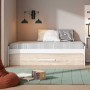 Pack Quarto Completo Estelle c/ Arrumação + Colchão Ortopédico (190x90cm)