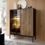 Vitrina 2 Puertas Sento (con Luz LED)
