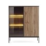 Vitrina 2 Puertas Sento (con Luz LED)