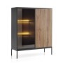Vitrina 2 Puertas Sento (con Luz LED)