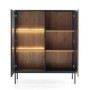 Vitrina 2 Puertas Sento (con Luz LED)