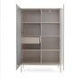 Vitrina 2 Puertas + 1 Cajón Sento (con Luz LED)