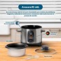 Arrocera RC-06L – 0,6L de capacidad – 300W – Acero inoxidable