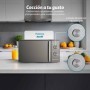 Microondas con Grill MWG-20ESPEJO – 20L de capacidad – 800W – Espejo