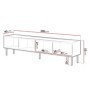 Mueble Tv 4 Puertas Fellini