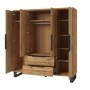 Armario 4 Puertas + 2 Cajones Halle