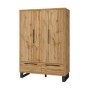 Armario 3 Puertas + 2 Cajones Halle