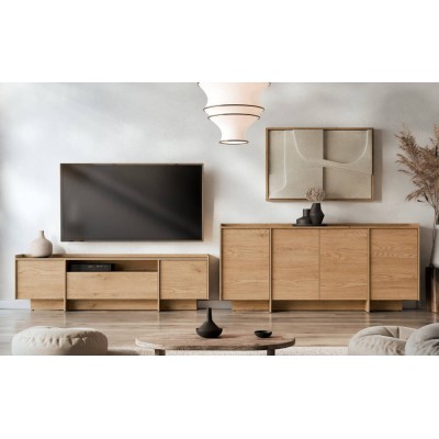 Pack Salón Completo Japandi II (Dab Cremona)