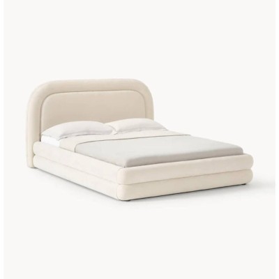 Cama Estofada Salomon + Colchão Opc.