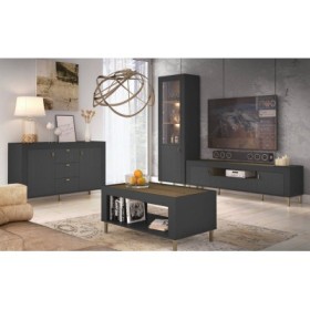 Salón Completo Mossa 3 (Negro)