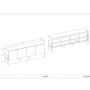 Mueble Tv 4 Puertas Jukon