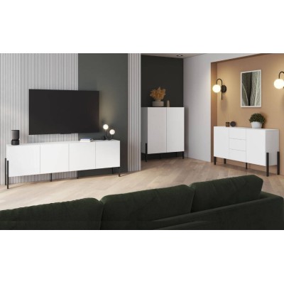 Salón Completo Jukon ll (Blanco Mate)