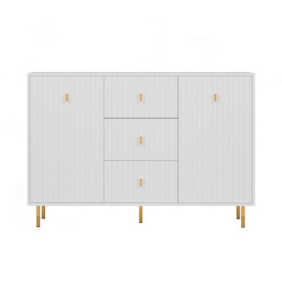 Aparador 2 Puertas + 3 Cajones Piano