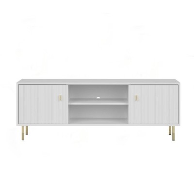 Mueble Tv 2 Puertas Piano