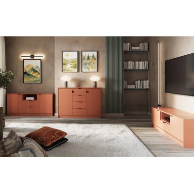 Salón Completo Nepon (Terracota)