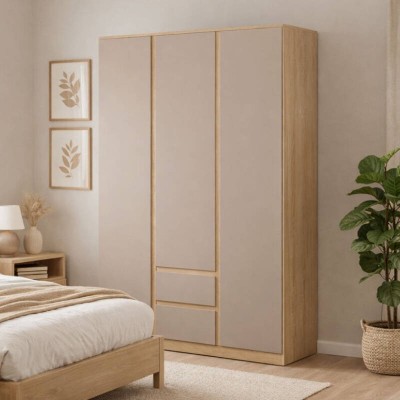 Armario 3 Puertas + 2 Cajones Frida