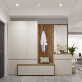 Conjunto Mueble Hall Ansi