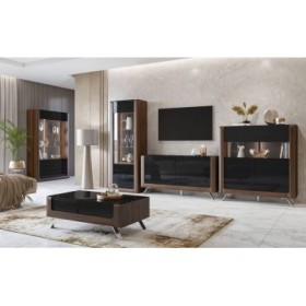 Salón Completo Kasai (Negro Brillante)