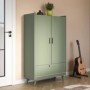Armario 2 Puertas + 1 Cajón Scandi