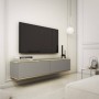 Base TV Suspensa c/ 2 Portas Oro