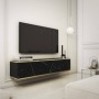 Base TV Suspensa c/ 2 Portas Oro