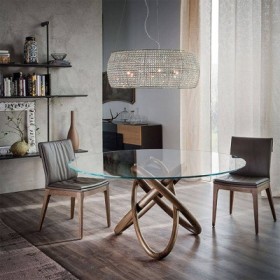 Mesa de Comedor Redonda Fija Charlotte