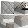 Cama Tapizada de matrimonio Brenda