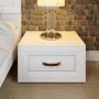 Pack Dormitorio Completo Marcus c/ 2 Mesitas de Noche + Somier (200x160cm)