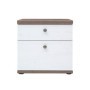 Pack Dormiorio Completo Tina c/ 2 Mesitas de Noche + Somier (200x160cm)