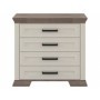 Pack Dormitorio Completo Marsel c/ Cómoda + Somier (200x160cm)
