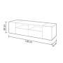 Mueble TV Tamiko