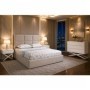 Cama Tapizada de Matrimonio Adriana + Colchón Opc.