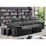 Sofá 2 Plazas + Chaise Long c/ Cama King (275x160cm)