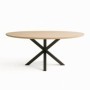 Mesa de Comedor Fija Ovalada Stacy (140x80x75cm)