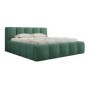 Cama Estofada Giordana c/ Estrado + Sistema Elevatório e Fundos Inc. + Colchão Opc.
