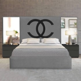Pack Cama de Matrimonio Clock & Clock XL (Cabeceira Longa) + Colchón Opc.