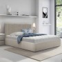 Cama Tapizada de Matrimonio Regina + Colchón Opc.