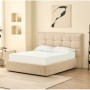 Cama Tapizada Magali (37 cm) + Colchón Opcional