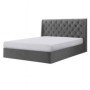 Cama de Casal Estofada Bellona + Colchão Opc.