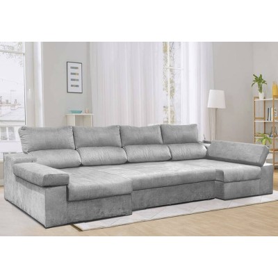 Sofá  2 Plazas Doble Chaise c/ Cama Amazônia (310x160cm)