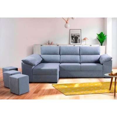 Sofá 2 Plazas + Chaise Long Camaro Special (270x150cm)