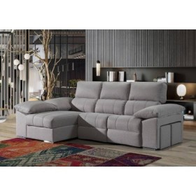 Sofá 2 Plazas Relax + Chaise Long Garden (300x160cm)