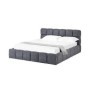 Cama Estofada Niki c/ Estrado e Sistema Elevatório Inc. + Colchão Opc.