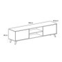 Mueble TV 2 Puertas Soto